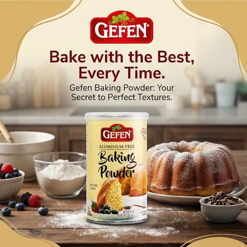 Gefen Baking Powder 8oz Resealable Container Gluten Free Aluminum Free Cornstarch Free - Image 5