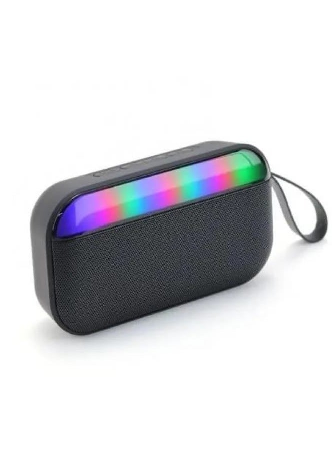 ليفور مكبر صوت LEVORE LSM423-BK محمول بتقنية البلوتوث مع أضواء RGB وتشغيل طويل الأمد - Image 1