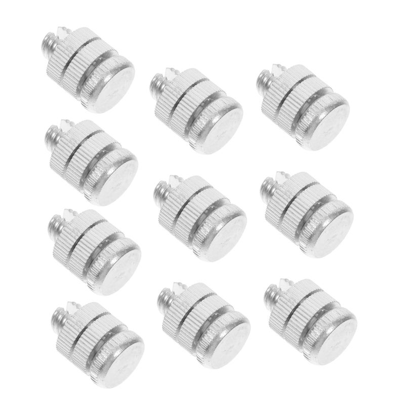 Aluminum Alloy Electric Fence Wire Clamp Connectors High Tensile Insulating 10pcs - Image 2