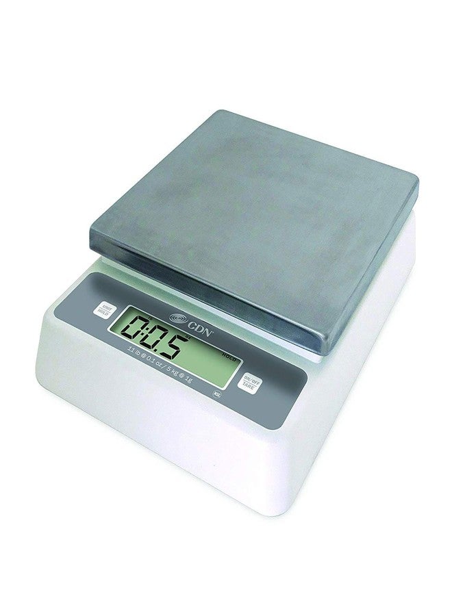 CDN SD1112 Pro Accurate Digital Portion Control Scale - 11 lb, 2.19" Height, 9.72" Width, 7.48" Length - Image 2
