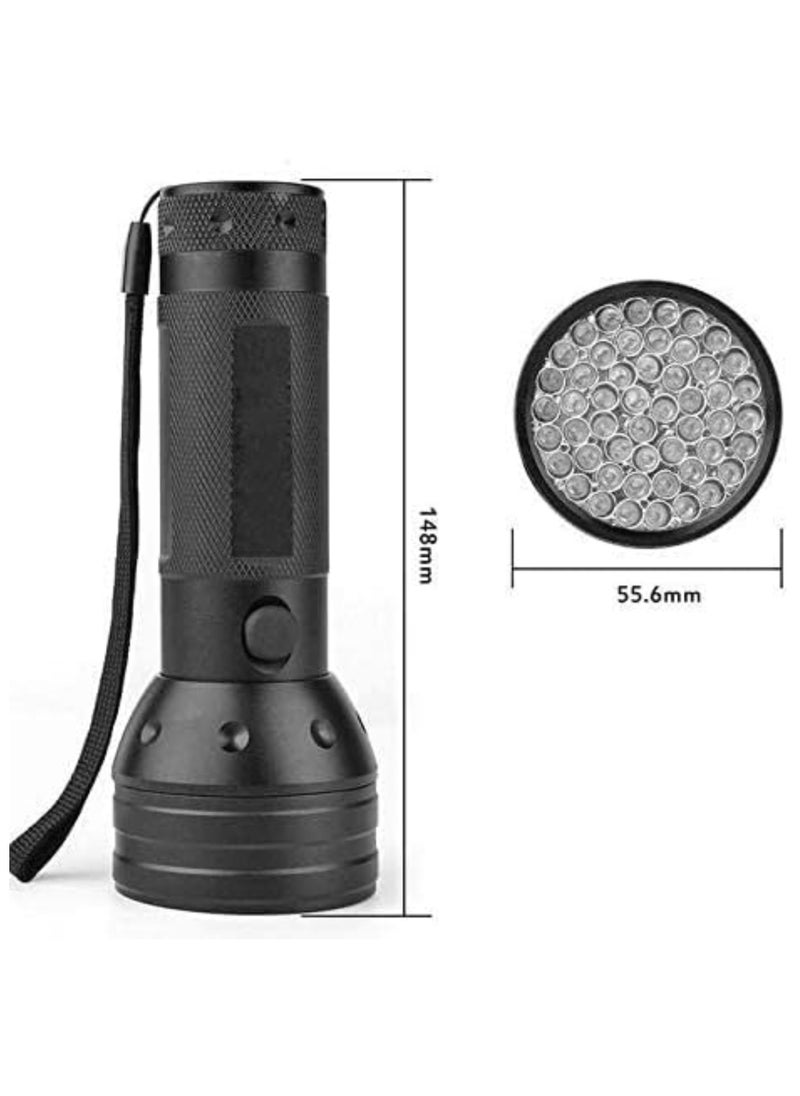 Generic - 50 UV Flashlight Black light Ultraviolet Blacklight Detector For Dog/Cat ,Dry Stains,Bed Bug, Matching with Odor Eliminator - Image 1