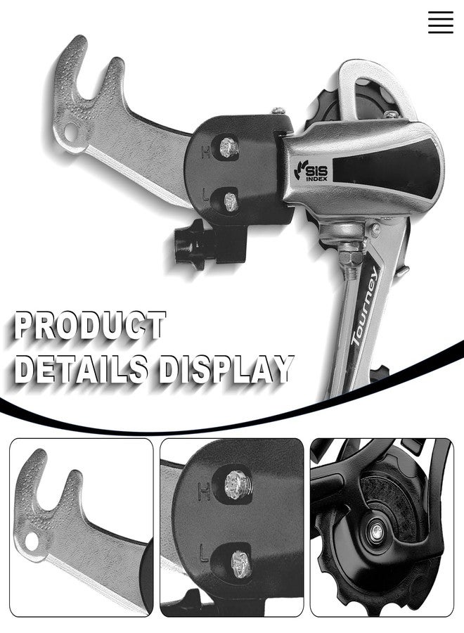 Relwears Bike Rear Derailleur RD-TY21B 6/7 Speed Derailleur Hanger Mount for Mountain Bike Commuter Bike Cruiser - Image 5