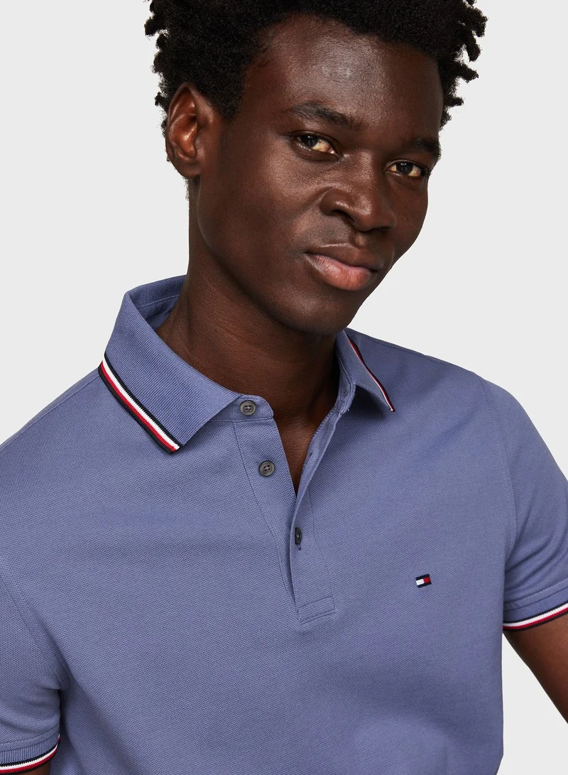TOMMY HILFIGER Logo Tipped Polo