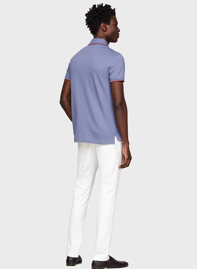 TOMMY HILFIGER Logo Tipped Polo
