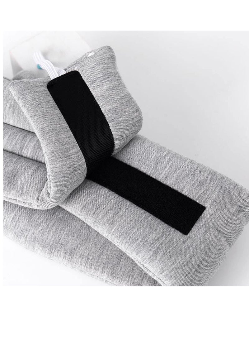Y&D 100% Handmade Cotton Sleep Mask Blackout - Comfortable & Breathable Eye for Sleeping Adjustable Blinder Blindfold Airplane with Travel Pouch Best Night Companion Eyeshade Women Men Kid  - Image 5