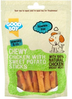 Good Boy Good Boy Chewy Chicken With Sweet Potato Sticks Dog Treats 90g X 10pcs  - Image 2