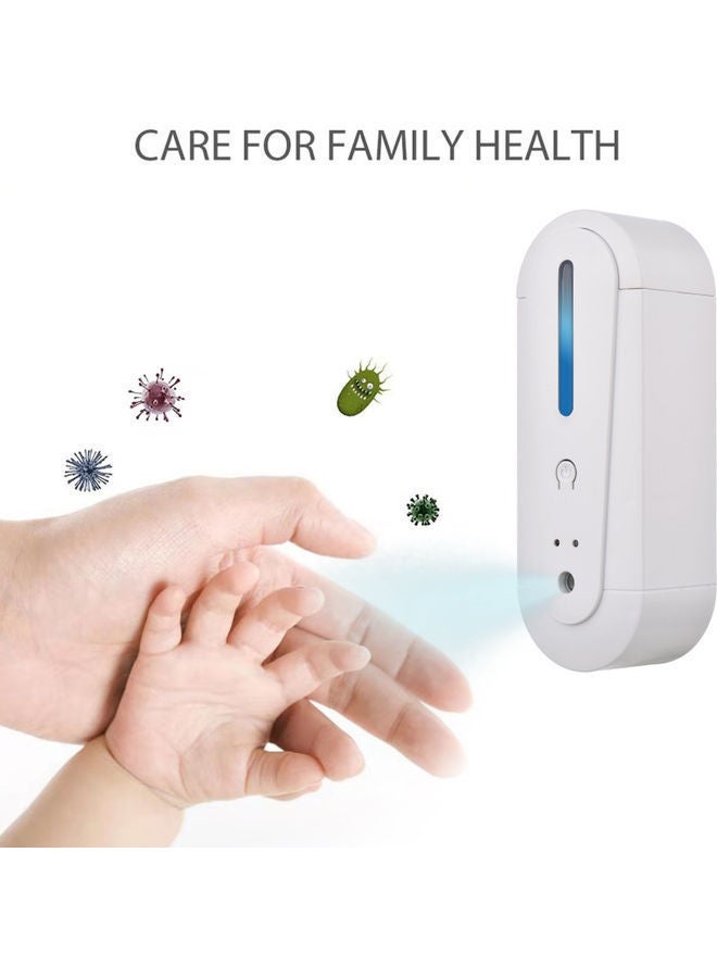 NIBEMINENT Automatic Spray Hand Sanitizer Dispenser White 19.6 x 6.5 7.5cm - Image 5