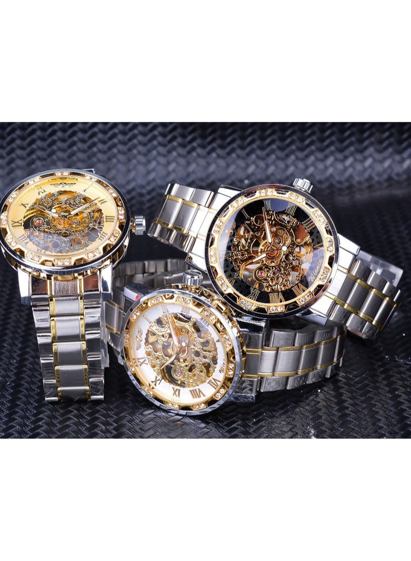 Winner ساعة يد ميكانيكية للرجال - Image 3