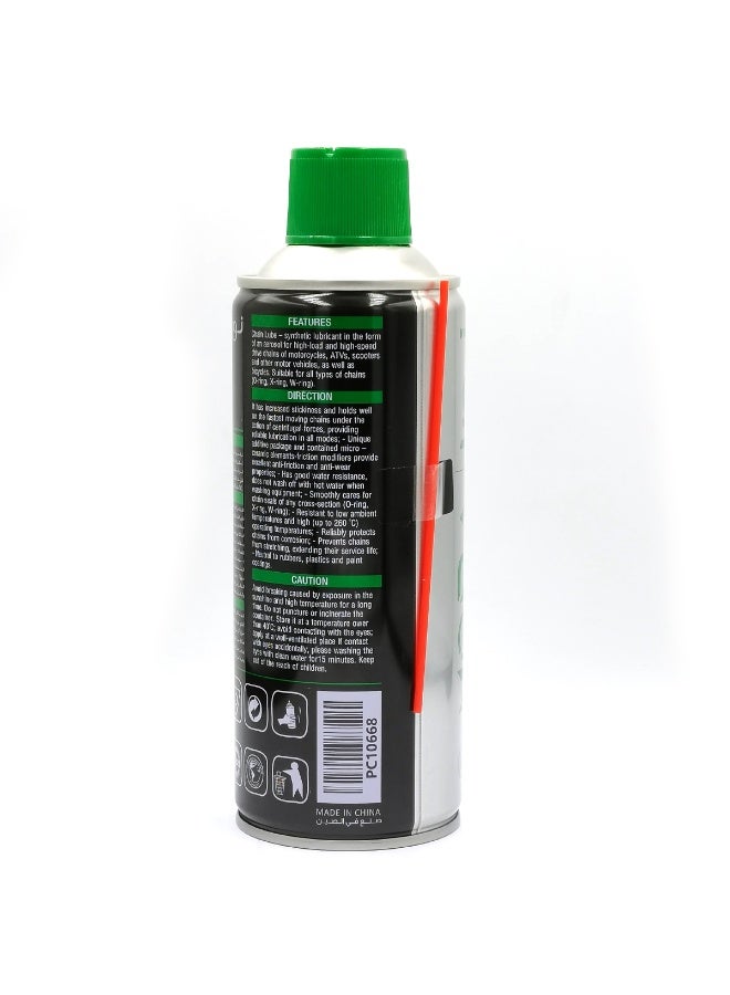 Nora Chain Lube Spray 450ml Waterproof Lubricant for Bike Motorcycle Chain Anti Rust Smooth Performance Long Lasting Protection N-512 - Image 3