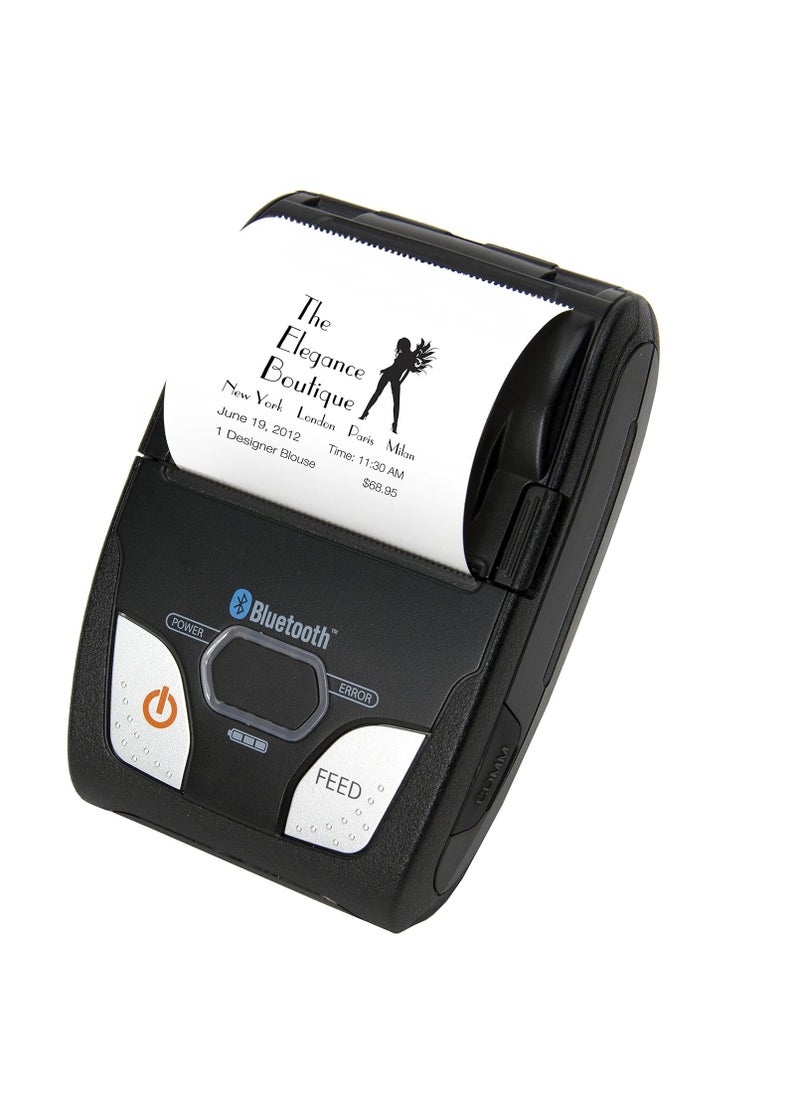 Star Micronics - Star Micronics SM-S230i Compact and Portable Bluetooth/USB Receipt Printer with Tear Bar - Supports iOS, Android, Windows - Image 1