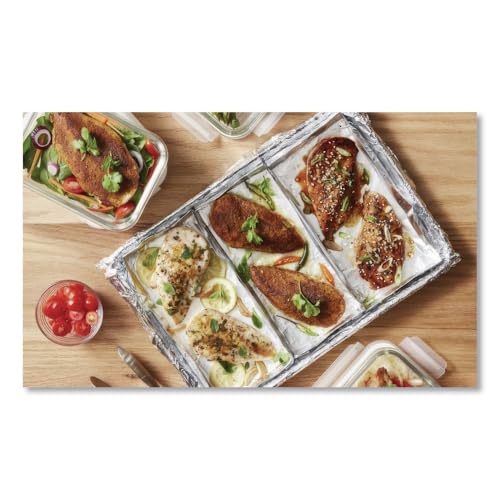 Reynolds Wrap Pop-Up Interfolded Aluminum Foil Sheets, 12 X 10.75, Silver, 500/box - Image 2