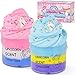 Keemanman 2 Pack Unicorn Cloud Slime Kit Kids Slime Toys for Ages 68 813 Girls and Boys Party Favors Girl Birthday Gifts for 4 5 7 9 10 11 12 Year Old Cute Stuff Stocking Stuffers - Image 3