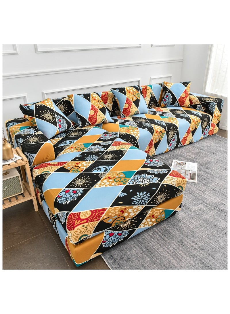 Nariele New Four Seasons All Inclusive Combed Kasai Skirt Sofa Cover