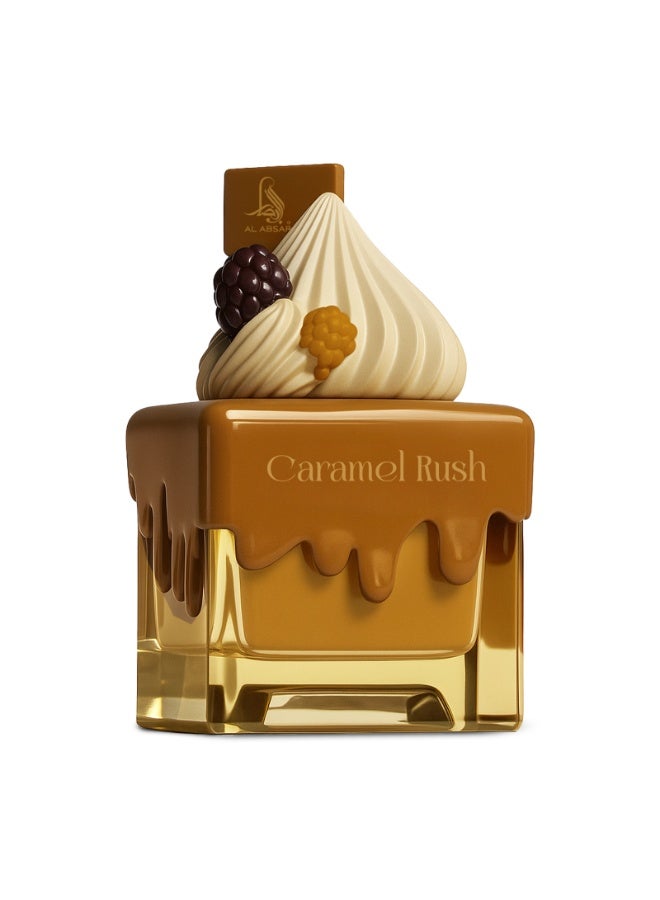 Al Absar Caramel Rush Perfume 100ML - Eau de Parfum For Him & Her - Sweet Gourmand Vanilla Amber Long Lasting Perfume - Image 2