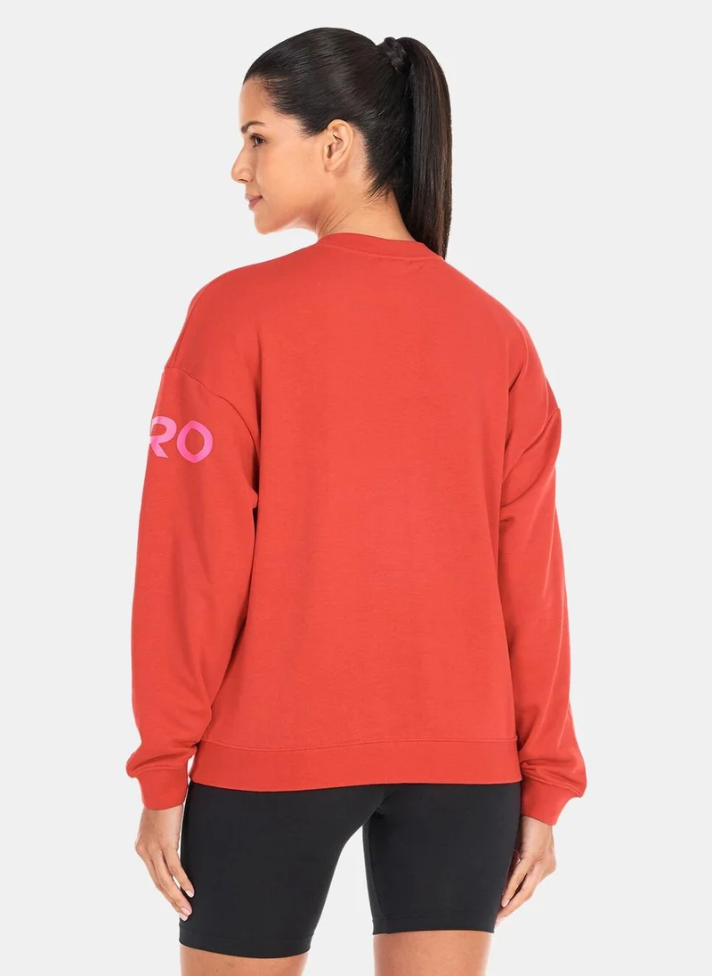 Nike Women's Dri-FIT Get Fit Graphic Crew Sweatshirt