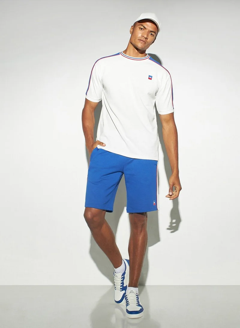 Kappa Kappa Panelled Shorts with Drawstring Closure and Pockets