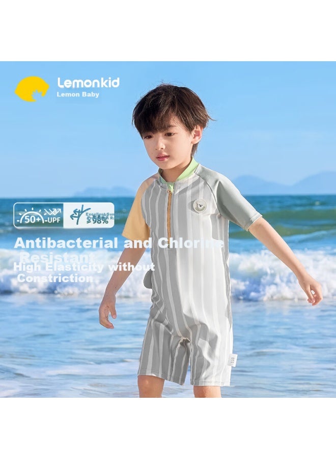 Lemonkid Kids' One-piece Sun Protection Swimsuit For Girls And Boys - Image 1