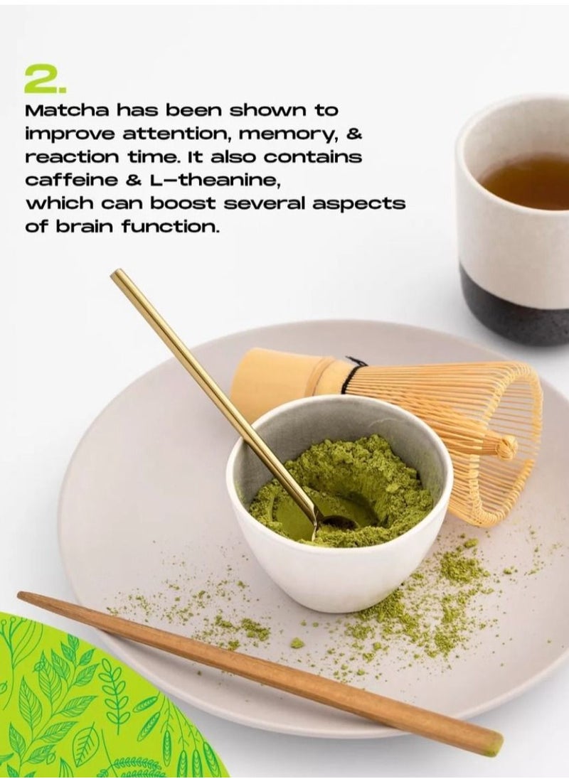 LIVSMART - Organic Matcha Tea Powder (100g) - Image 1
