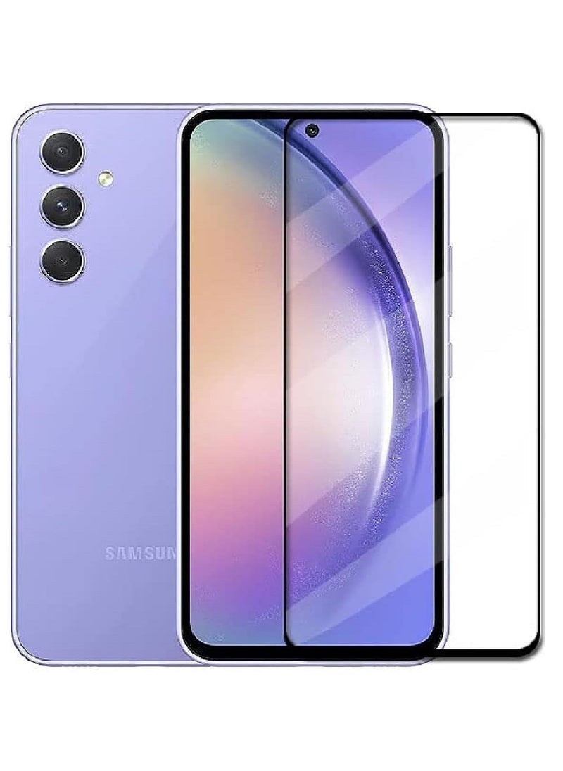 Super Tempered Glass Screen Protector 5D Designed For Samsung Galaxy A54 Full Glue Edge to Edge Full Screen Coverage And Bubble Free - Image 1
