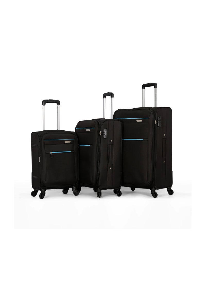 GIORDANO Giordano Softside Luggage Trolley Bag 3 Pieces set  - Image 1