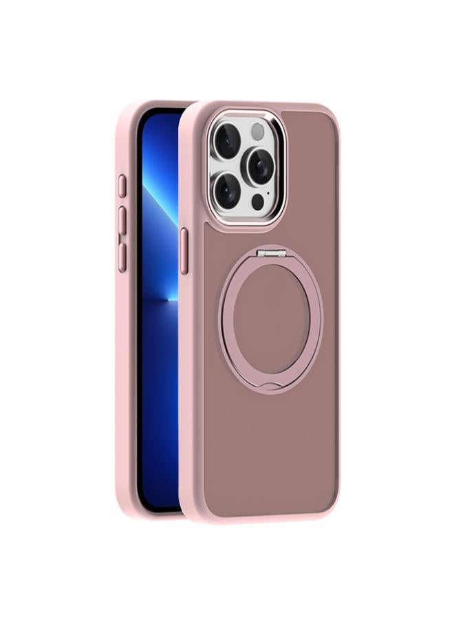 Zaboon Case For iPhone 13 Pro Max Skin Feel Frosted MagSafe Magnetic Holder Phone Case - Image 1