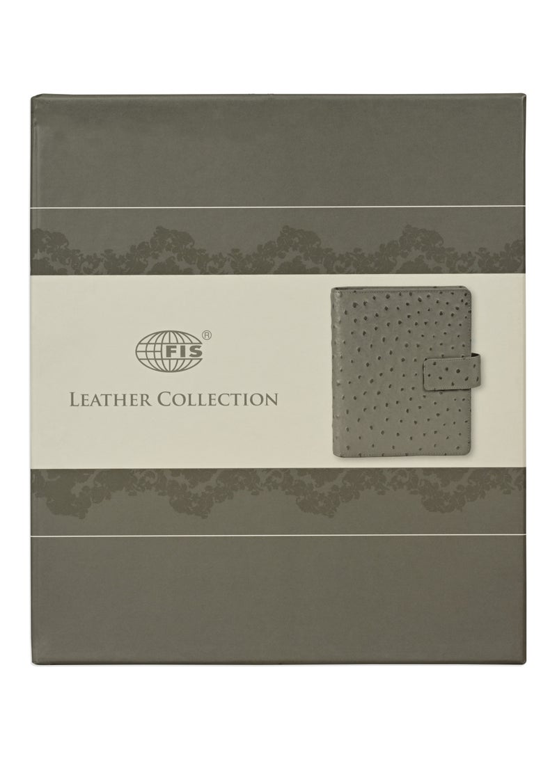 FIS منظم جلد FIS® "ستروثيو" ومجلة نشاط، الحجم: (11x17 سم)، اللون: بني_ FSORLO4BR - Image 5