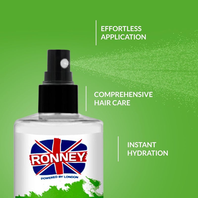 Ronney 15in1 Leave in Conditioner Spray for Glossy Hair | Hair Detangling Spray & Heat Protector - Moisturise & Nourish | Professional Leave-in Hair Conditioner for Curly Hair - Shine Spray - Image 3