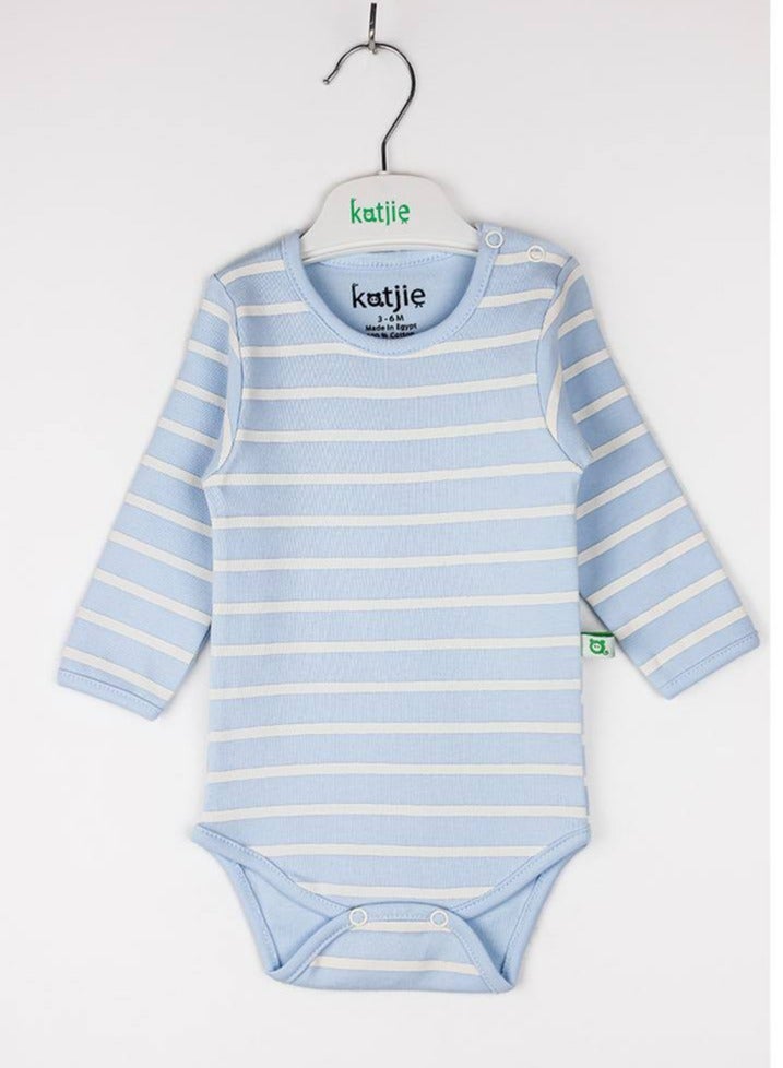 كاتجي باك يحتوي علي 3 قطع سالوبت قطن كم مطبوع برسومات ميكي للبيبي - Image 4