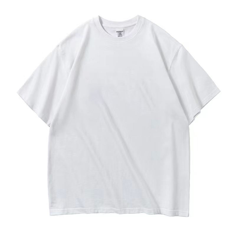 200G Pure Cotton Short-Sleeved T-Shirt Men'S Summer Heavyweight Loose And Versatile Youth Junior High School Student Trend - Image 4