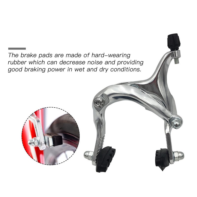 Aluminum Bike U Brake Caliper Front / Rear Long Arm Brake Calipers - Image 4