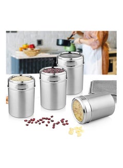 BLACKSTONE Stainless Steel Canisters Container Storage Jar Spice Jar Top See Through 1.2Ltr  - Image 3