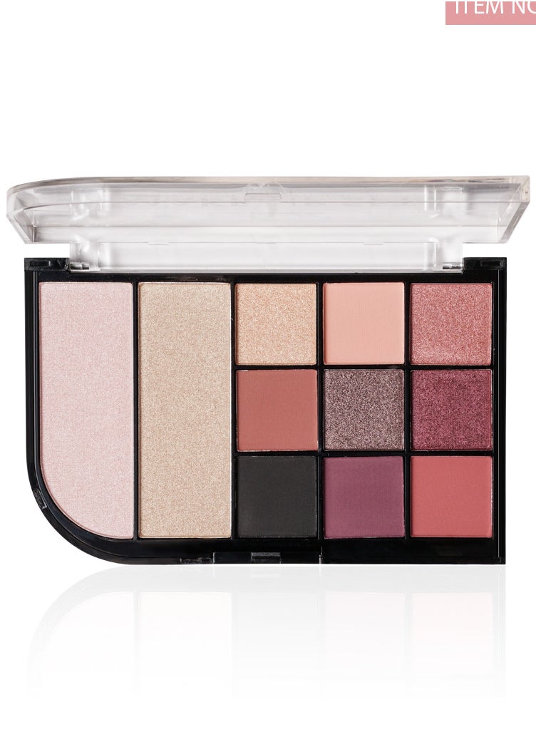 Menow New Makeup Set Palette Eyeshadow & Highlighter - 11 Colors  - Image 1