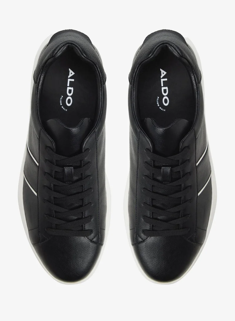ALDO  Paxon Black Low Top Sneakers for Men | Best Price UAE