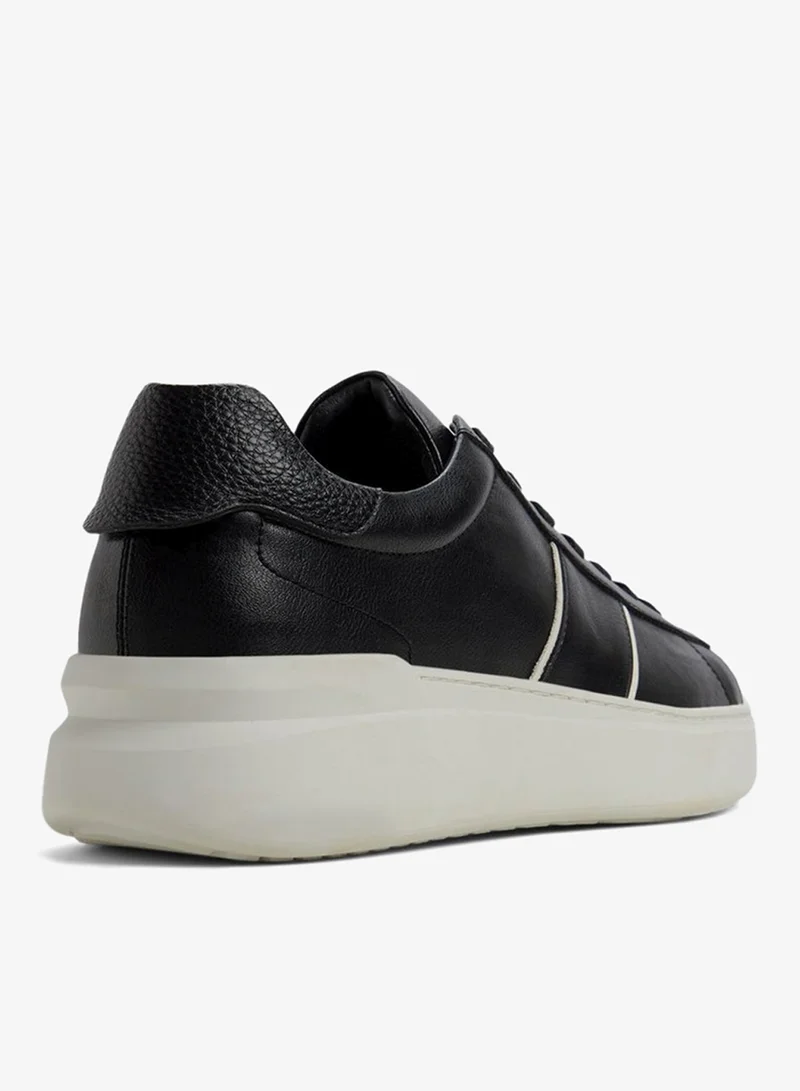ALDO  Paxon Black Low Top Sneakers for Men | Best Price UAE