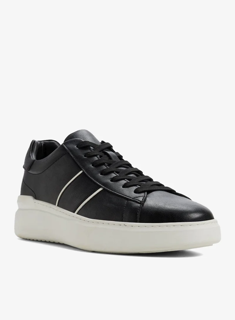 ALDO  Paxon Black Low Top Sneakers for Men | Best Price UAE