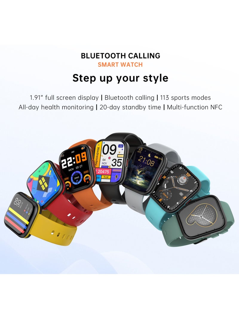 RollsTimi  Sports Men's Smartwatch Fitness Tracker Waterproof Smart Watch for Men Women, Heart Rate Monitor, Bluetooth Calls - Image 2