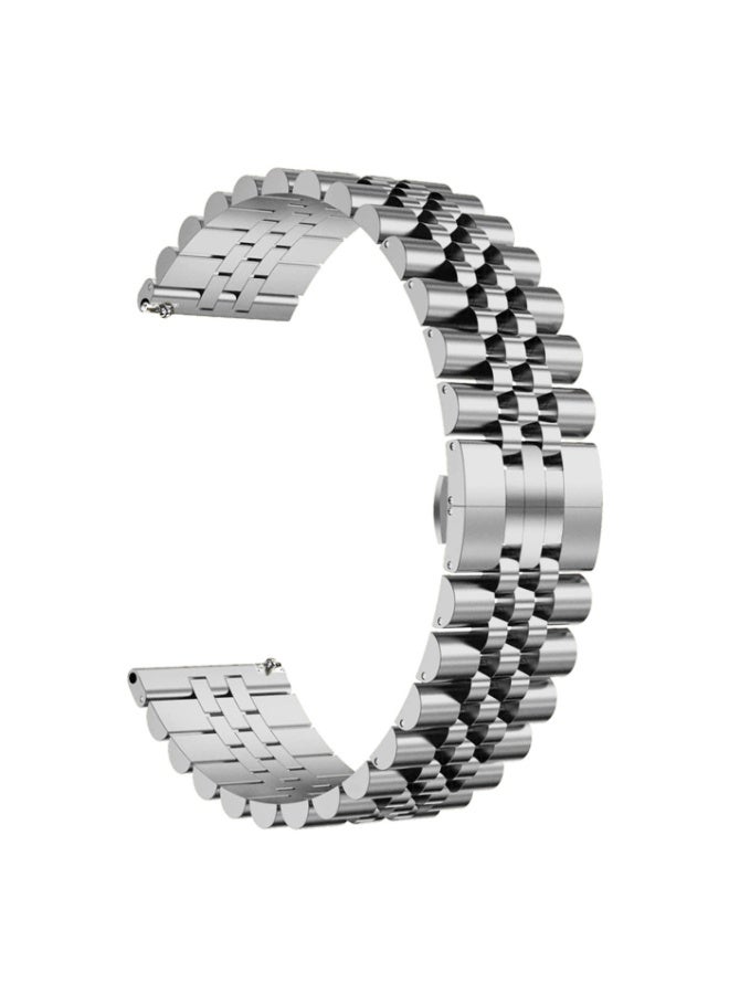 erorex Stainless Steel Replacement Strap for Smartwatch – Luxury Metal Band - Image 3