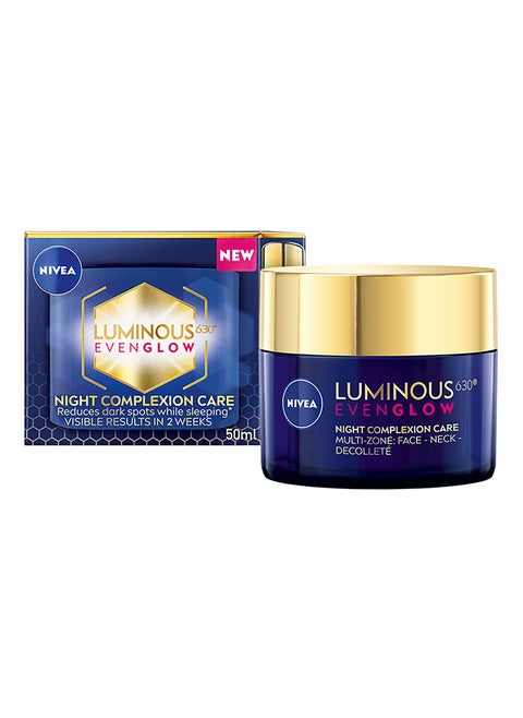 Luminous 630 Even Skin Glow Anti Dark Spot Face Night Cream With Hyaluronic Acid 50ml
