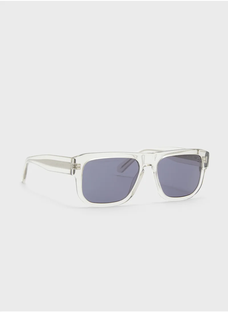 كالفن كلاين جينز Modified Rectangle Sunglasses Ckj24607S