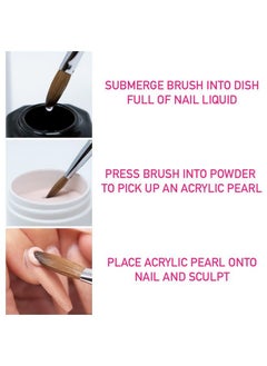Young Nails Young Nails Liquid Nail Monomer for Acrylic Nail Powder - Professional Liquid Monomer, Acrylic Nails At Home, Low Odor, MMA Free, Non-Yellowing, 6 oz  - Image 4