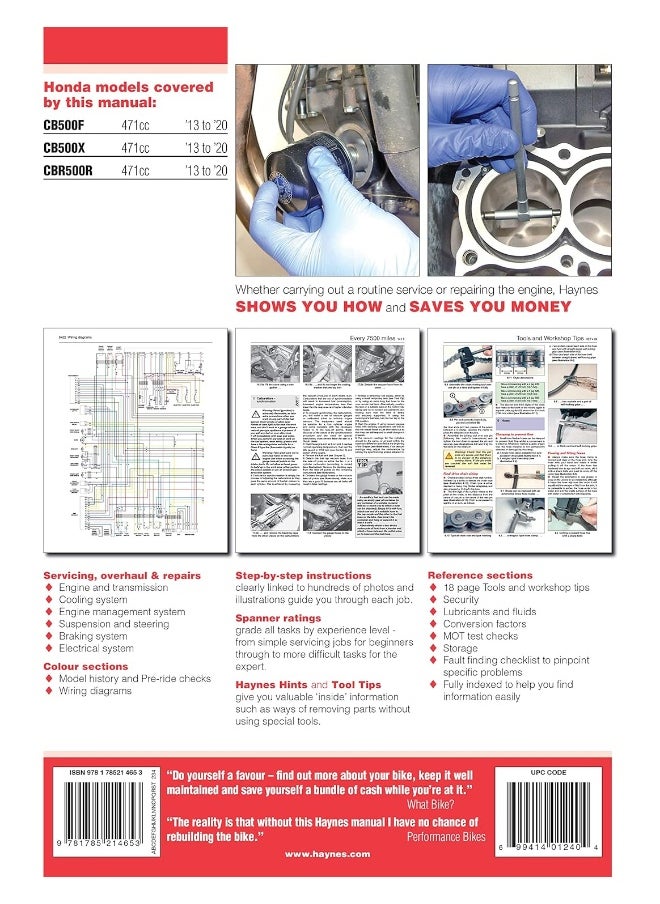 Honda CB500F/X & CBR500R update (13 -20): 2013 to 2020  - Image 3