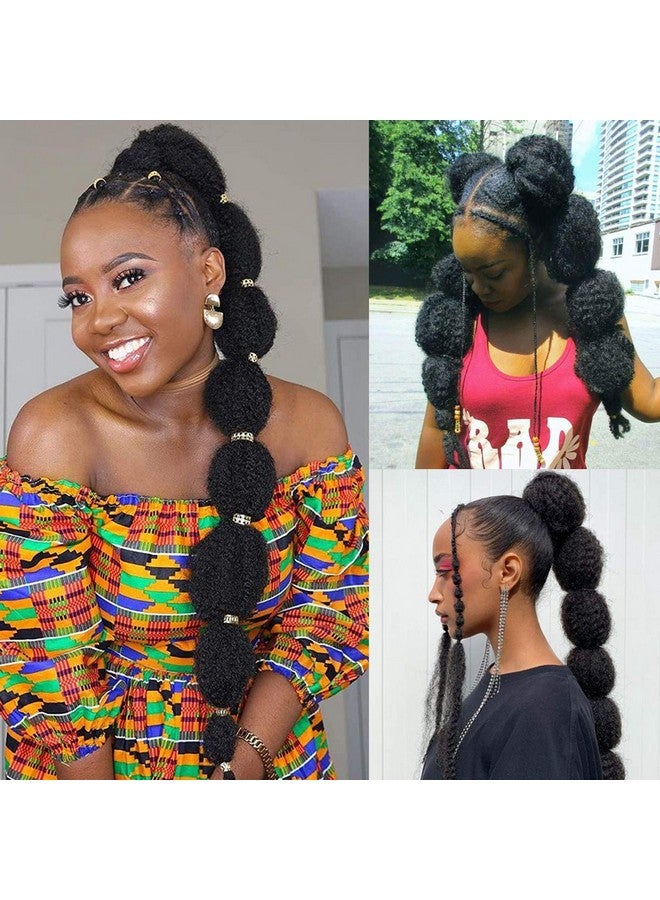 BAISAI 1 Pack 18 Inch Marley Braiding Hair Twists Marley Twist Braids Hair Long Afro Kinky Marley Hair For Butterfly Locs Crochet Hair(1B) - Image 4