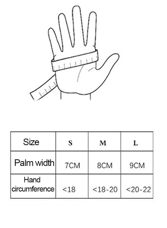 Ant Weight Lifting Workout Gloves, Non Slip and Callus Resistant Breathable Weight Lifting Gloves, Elastic Adjustable Compression Wrist Guards for Gym Fitness Cross Training Hand Support Weightlifting L  - Image 2