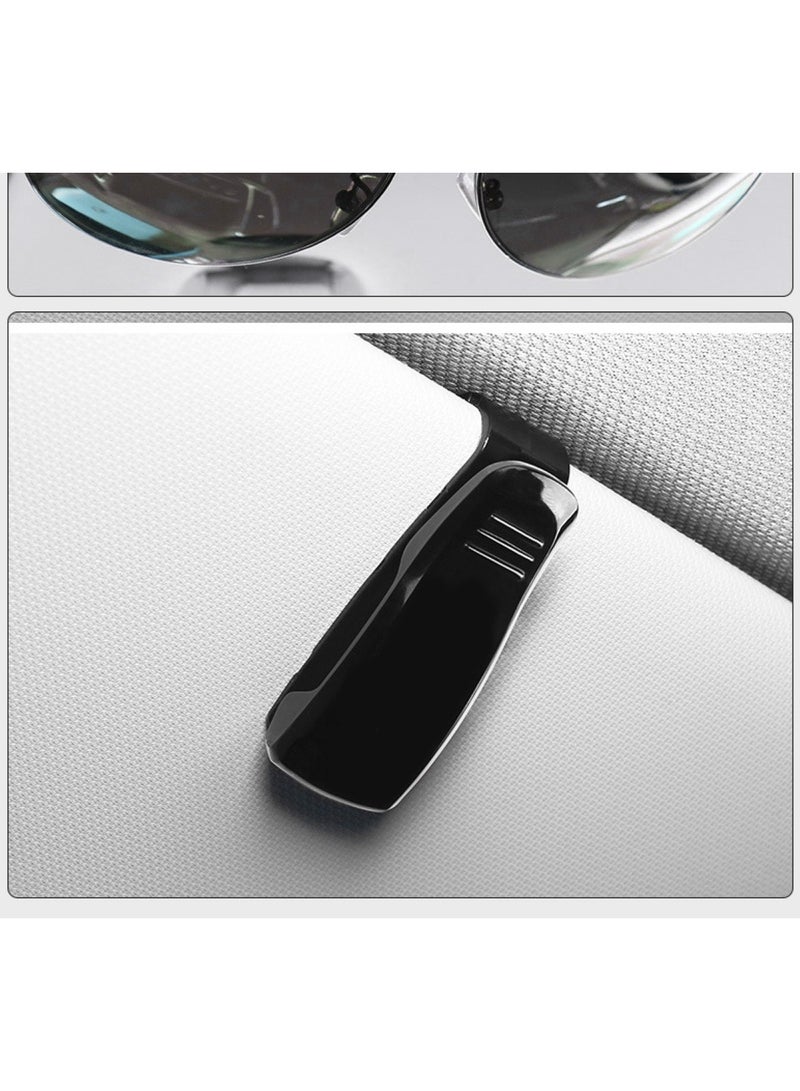 Huitich Multifunctional Car Sunglasses Holder Clip for Sun Visor 6.5 x 2.3 x 3.5 cm  - Image 4