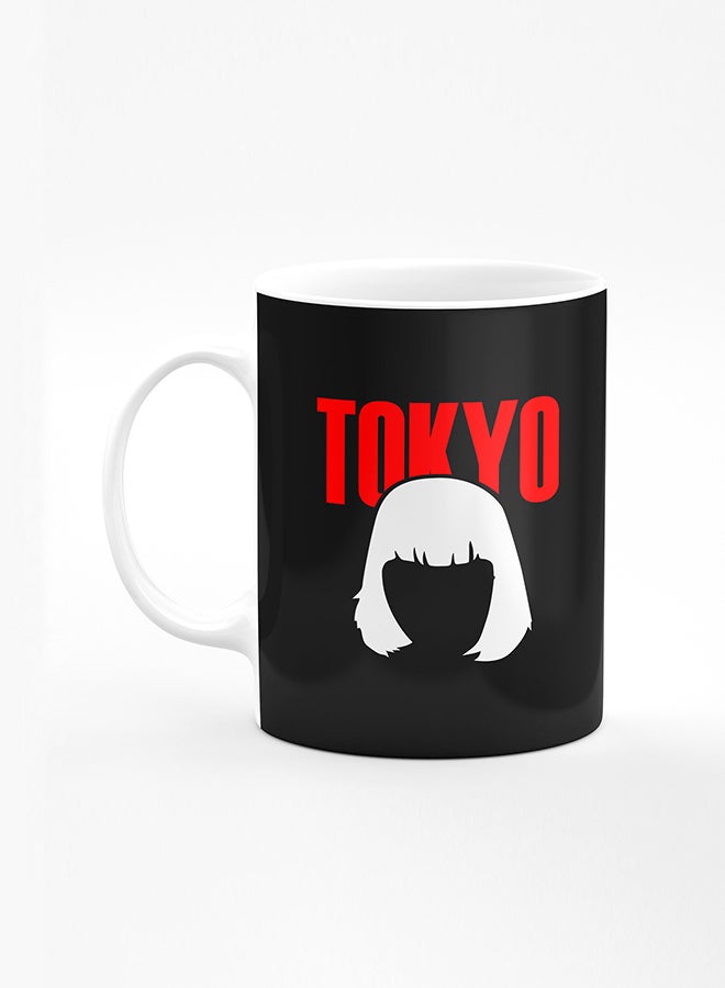 Stylizedd Designer Printed Coffee Mug with Heavy Duty Handle 11oz Ceramic Personalised Gift Mugs Cup [Microwave Safe & Dishwasher Proof] - Tokyo - Image 1
