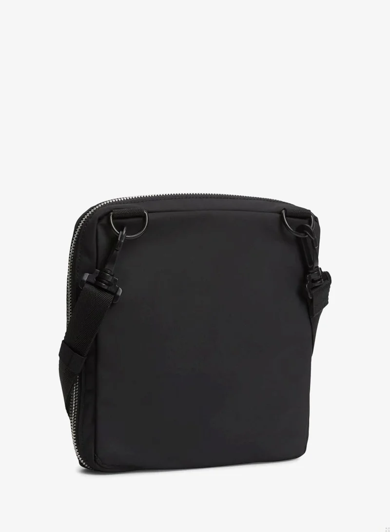Tommy Jeans Black Logo Crossbody Reporter Bag for Men | Best Price UAE