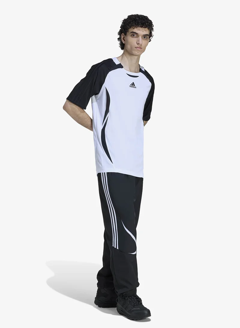 Adidas Originals BLACK/BLACK/WHITE Adicolor Oversized Trackpants for Men | Best Price UAE