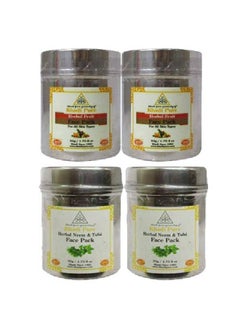 Khadi Pure Neem Tulsi & Fruit Face Pack 50 g (Pack of 4)  - Image 1