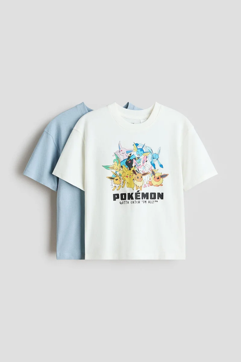 H&M 2-pack oversized T-shirts