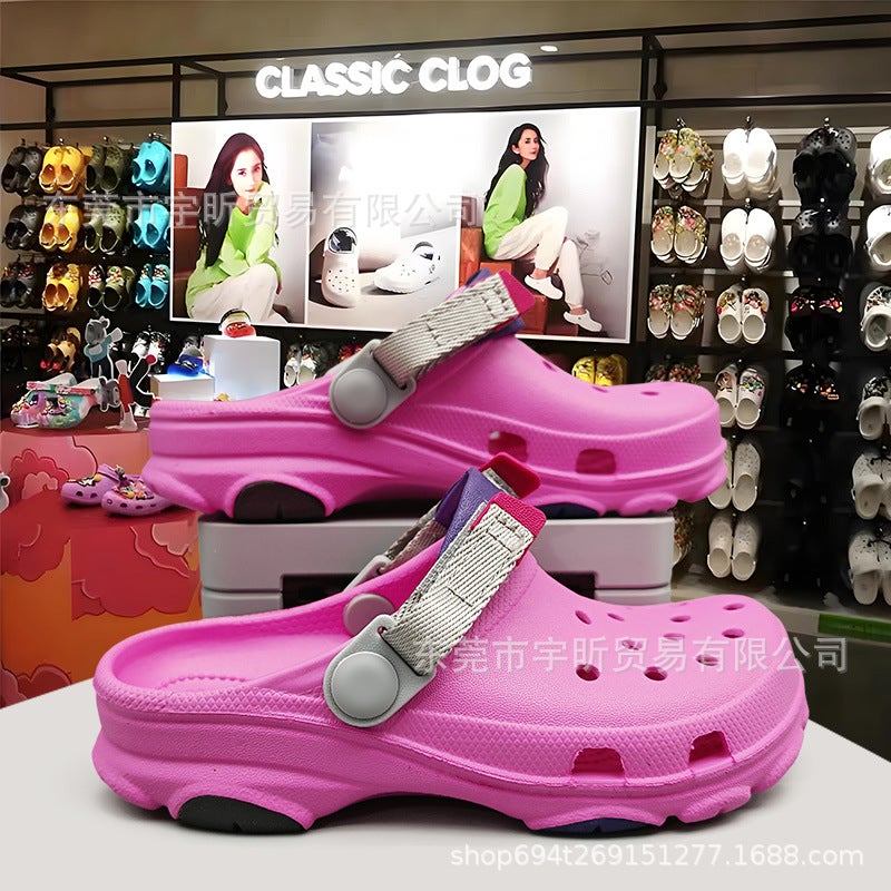Cross Explosive Classic Children'S Shoes Small Trin Cave Shoes Boys Outdoor Beach Anti-Slip Shoes Girls Toe Slippers - Image 1